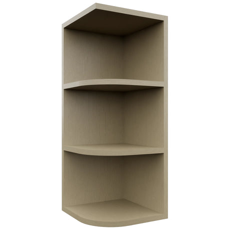 Fabuwood Desert Oak OE1230 Wall Open End Cabinet, Front View