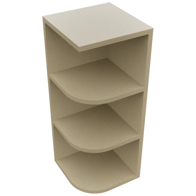 Fabuwood Desert Oak OE1230 Wall Open End Cabinet, Top View