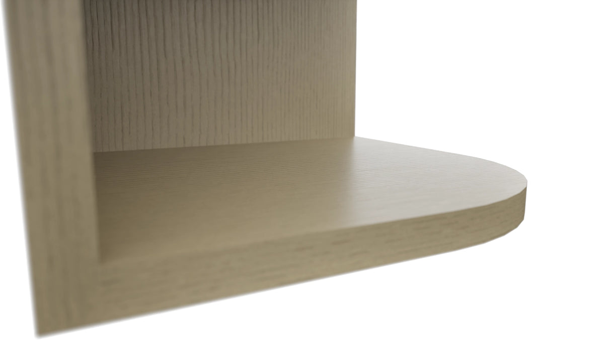 Fabuwood Desert Oak OE1230 Wall Open End Cabinet, Detail View