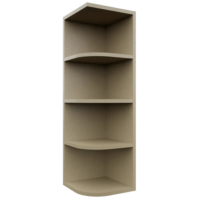 Fabuwood Desert Oak OE1239 Wall Open End Cabinet, Front View