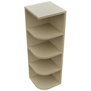 Fabuwood Desert Oak OE1239 Wall Open End Cabinet, Top View