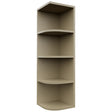 Fabuwood Desert Oak OE1242 Wall Open End Cabinet, Front View