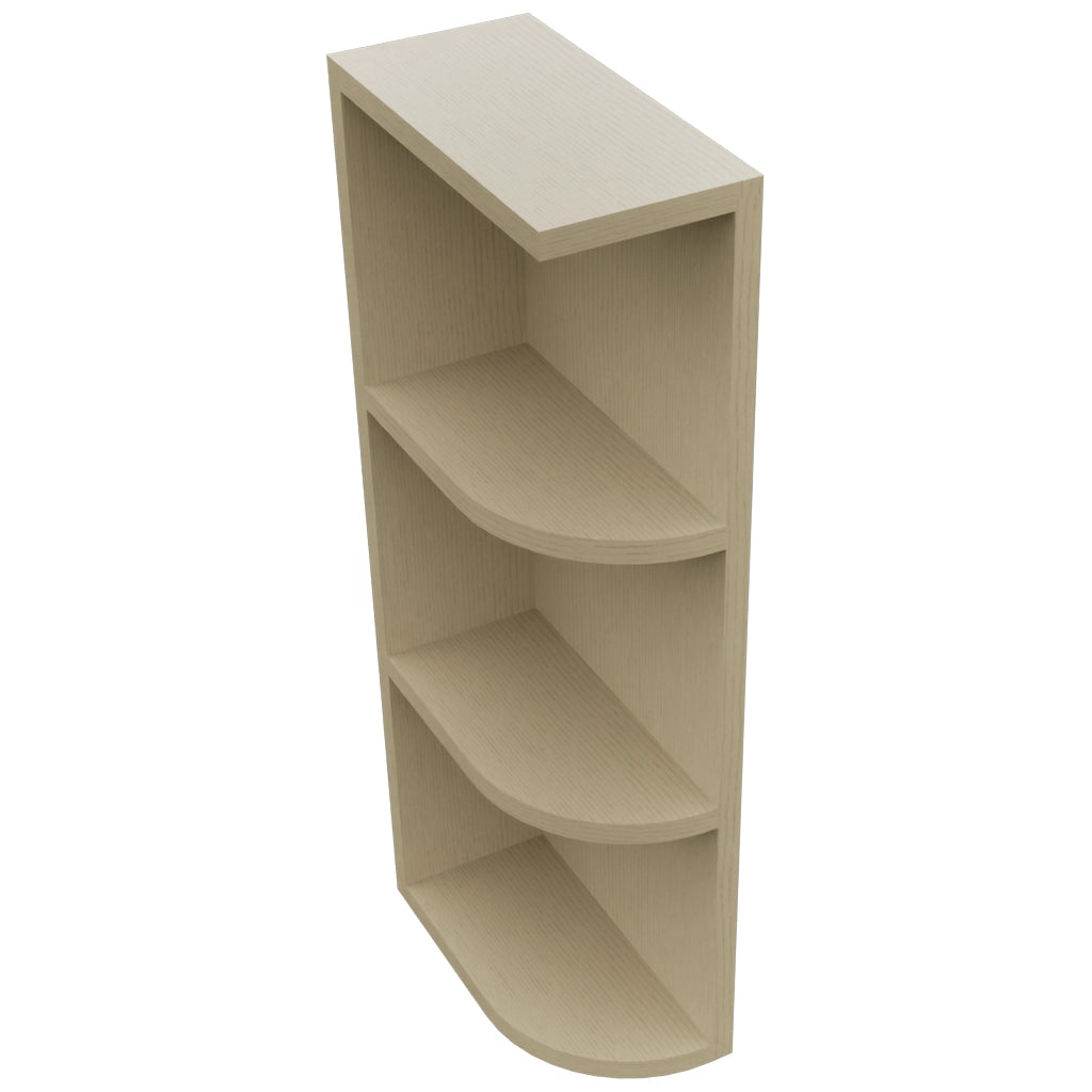 Fabuwood Desert Oak OEL630 Wall Open End Cabinet, Top View