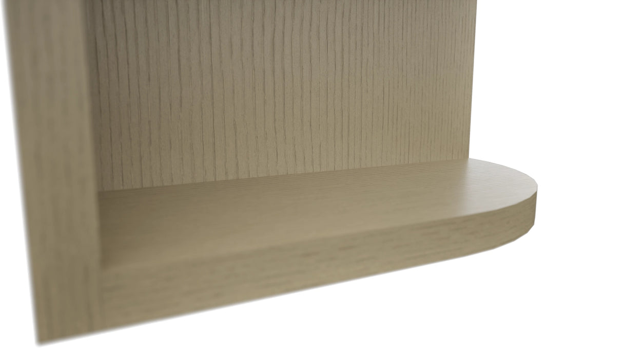 Fabuwood Desert Oak OEL630 Wall Open End Cabinet, Detail View