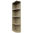 Fabuwood Desert Oak OEL636 Wall Open End Cabinet, Front View