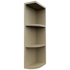 Fabuwood Desert Oak OER630 Wall Open End Cabinet, Front View