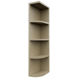 Fabuwood Desert Oak OER636 Wall Open End Cabinet, Front View