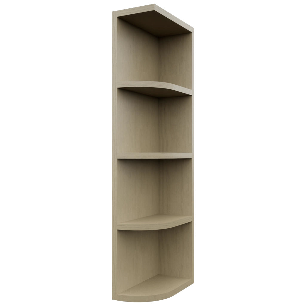 Fabuwood Desert Oak OER636 Wall Open End Cabinet, Front View
