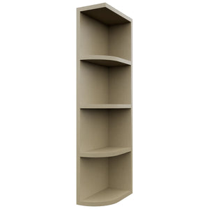 Fabuwood Desert Oak OER636 Wall Open End Cabinet, Front View
