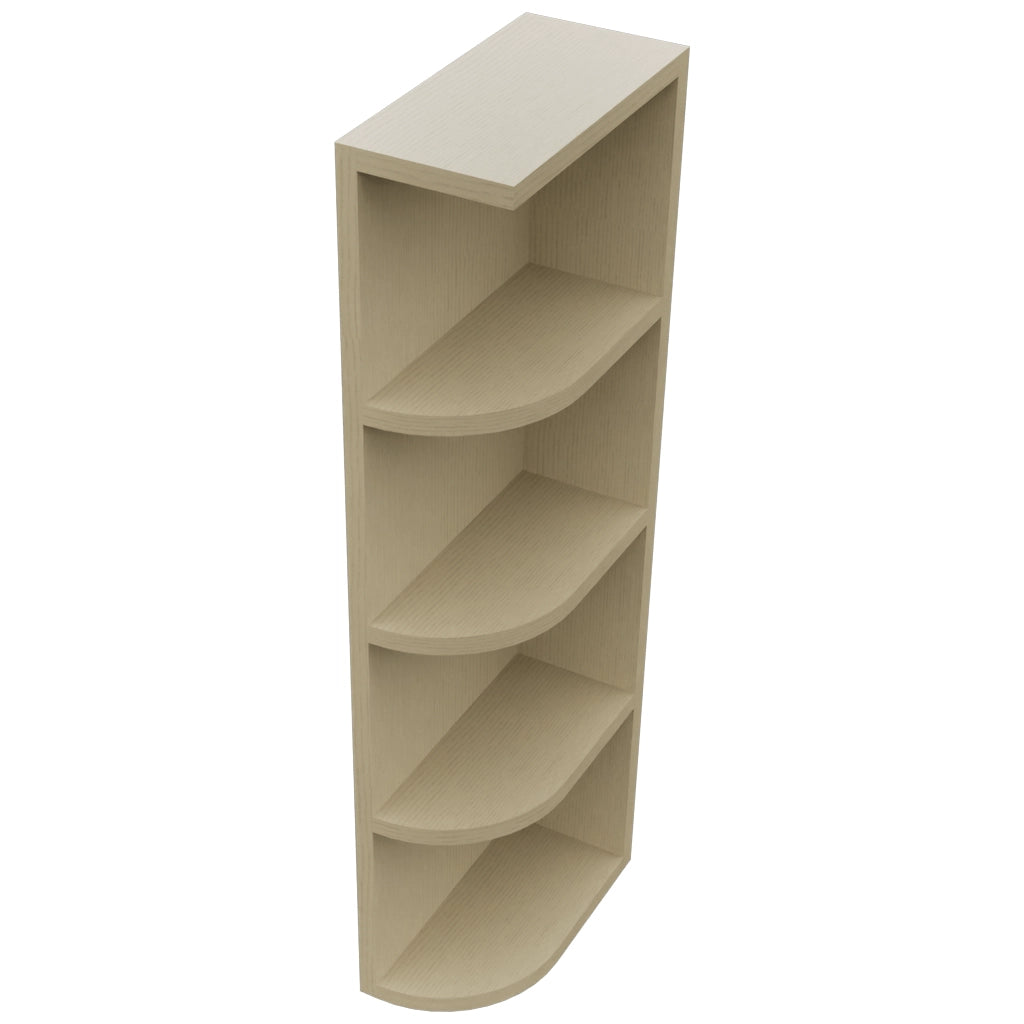 Fabuwood Desert Oak OER636 Wall Open End Cabinet, Top View