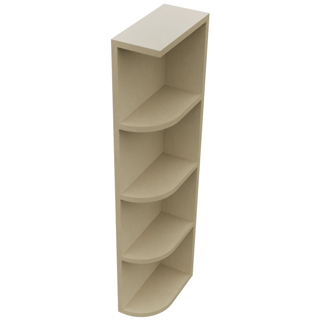 Fabuwood Desert Oak OER642 Wall Open End Cabinet, Top View