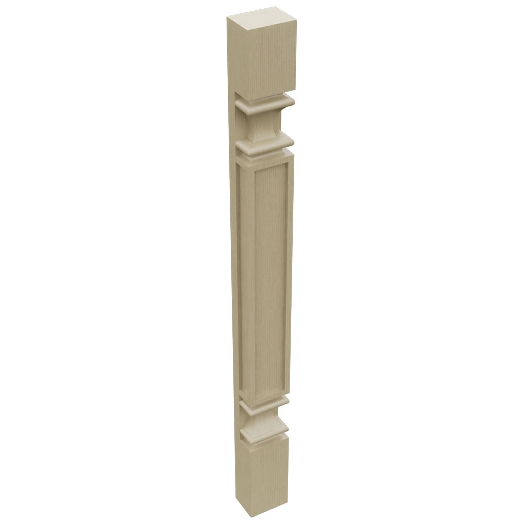 Fabuwood Desert Oak PP-BASE Base Pilaster, Top View