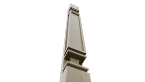 Fabuwood Desert Oak PP-BASE Base Pilaster, Detail View