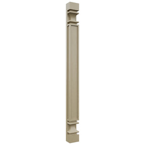 Fabuwood Desert Oak PP-W39 Wall Pilaster, Front View