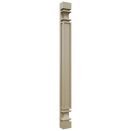 Fabuwood Desert Oak PP-W39 Wall Pilaster, Front View