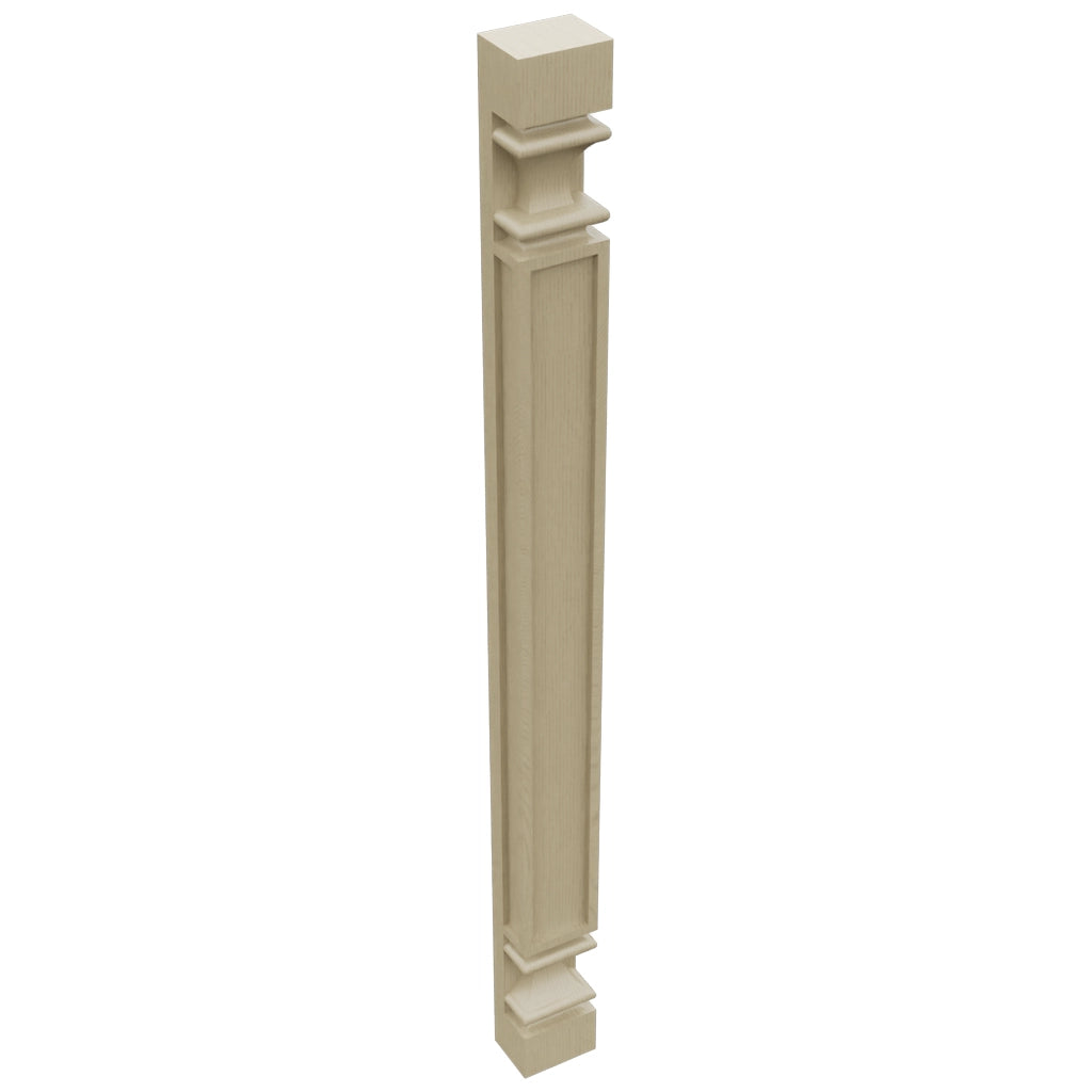 Fabuwood Desert Oak PP-W39 Wall Pilaster, Top View