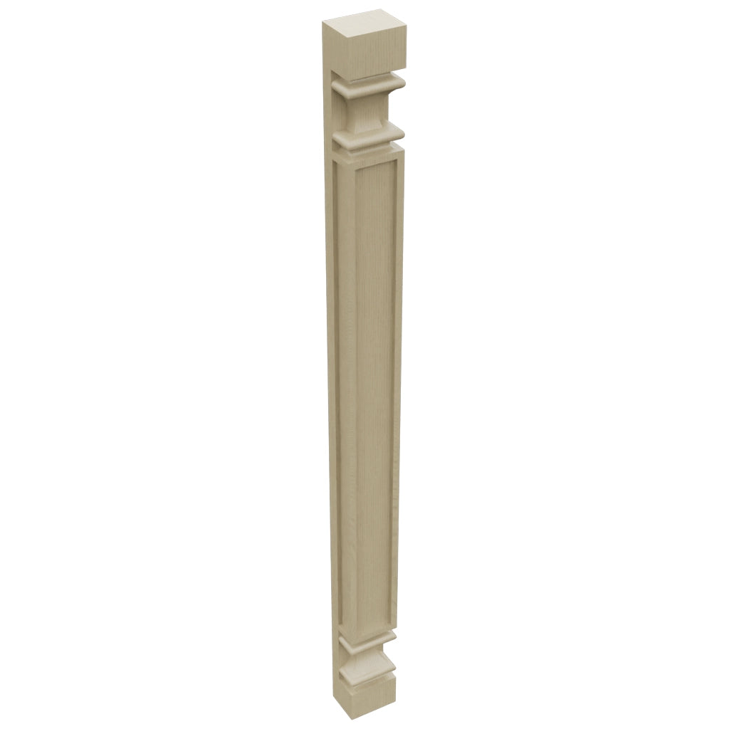 Fabuwood Desert Oak PP-W42 Wall Pilaster, Top View