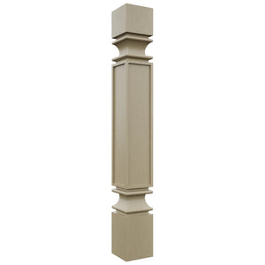 Fabuwood Desert Oak SP36 Base Post, Front View