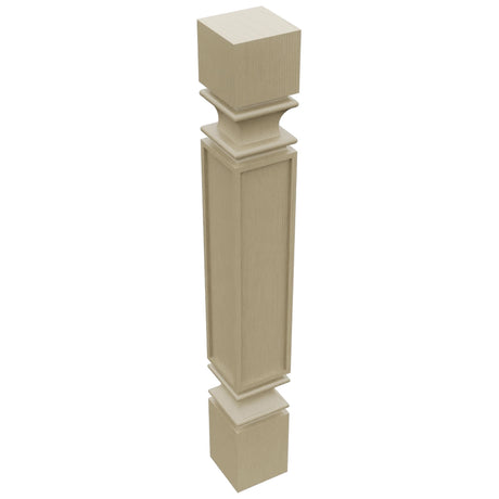 Fabuwood Desert Oak SP36 Base Post, Top View