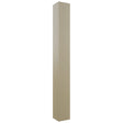 Fabuwood Desert Oak SQP36 Base Post, Front View