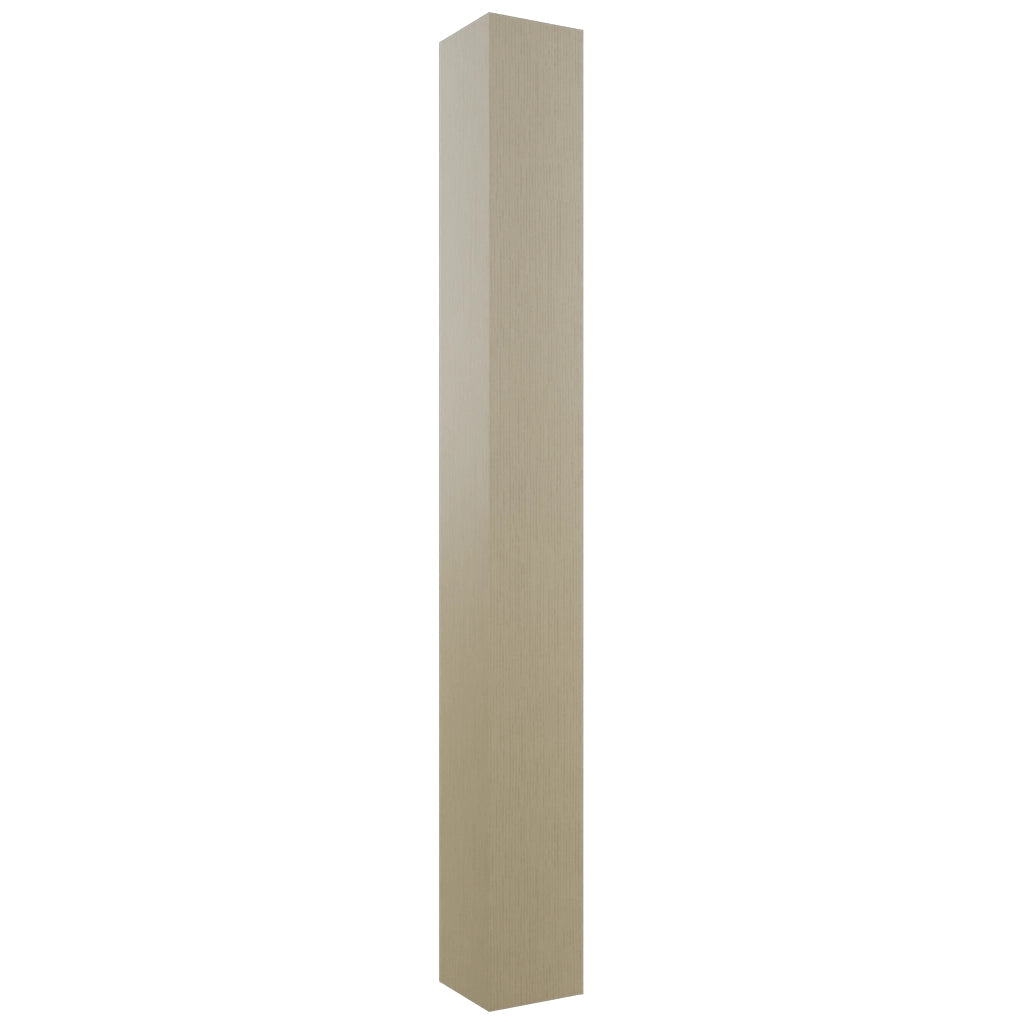 Fabuwood Desert Oak SQP36 Base Post, Front View