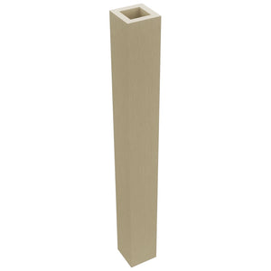 Fabuwood Desert Oak SQP36 Base Post, Top View