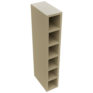 Fabuwood Desert Oak WC0636 Wall Wine Cubes, Top View