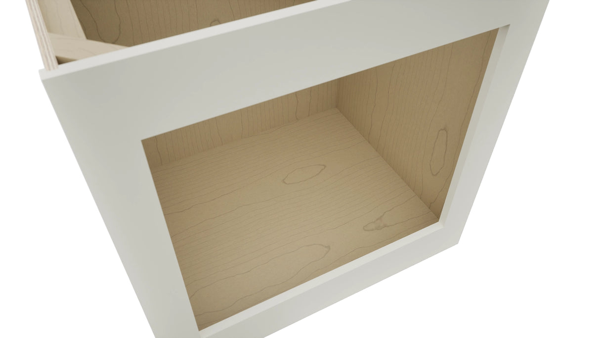 Fabuwood Dove BOC30 Base Oven Cabinet, Detail View
