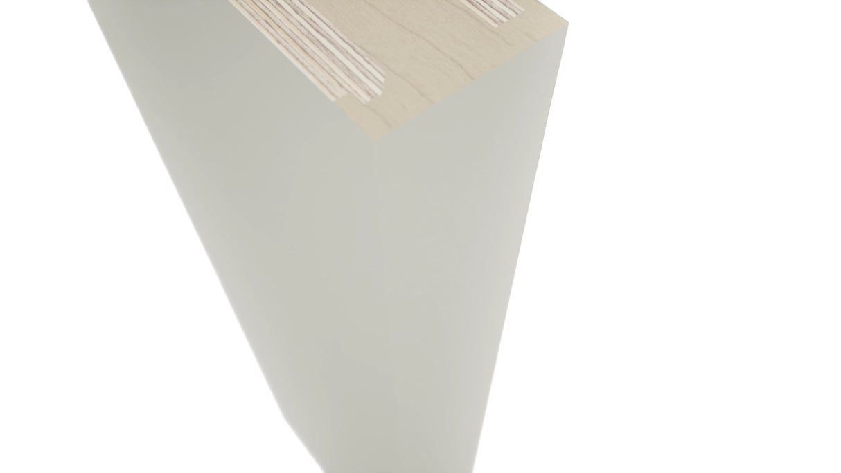 Fabuwood Dove CLM-3612 Panel, Detail View