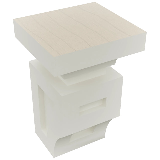 Fabuwood Dove CMS Corbel, Top View