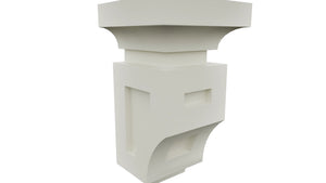 Fabuwood Dove CMS Corbel, Detail View