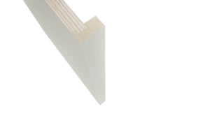 Fabuwood Dove DWR1-1/2 Panel, Detail View