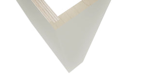 Fabuwood Dove DWR6 Panel, Detail View