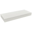 Fabuwood Dove FLS24 Wall Floating Shelf, Front View