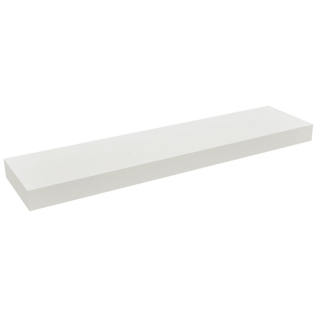Fabuwood Dove FLS42 Wall Floating Shelf, Front View