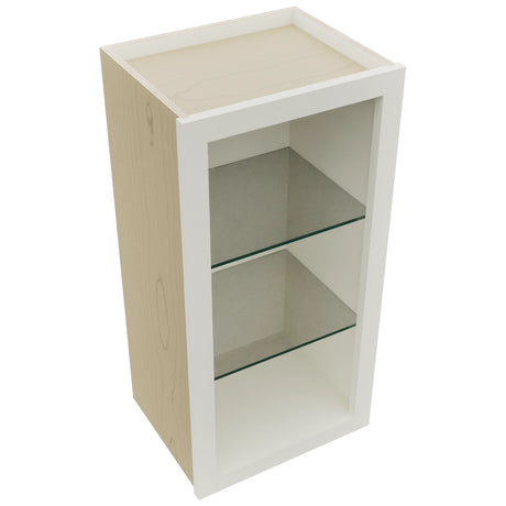 Fabuwood Dove NDW1530 Wall Standard No Door Cabinet, Top View