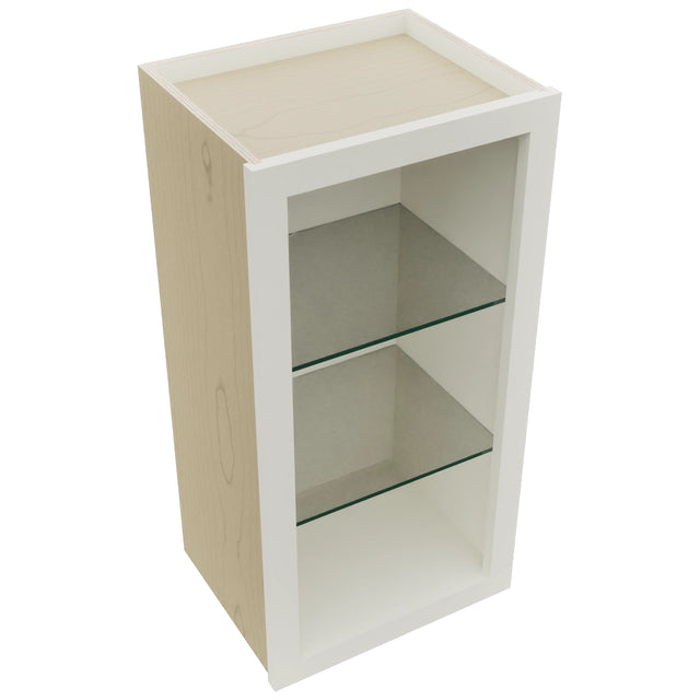 Fabuwood Dove NDW1530 Wall Standard No Door Cabinet, Top View