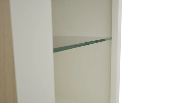 Fabuwood Dove NDW1542 Wall Standard No Door Cabinet, Detail View