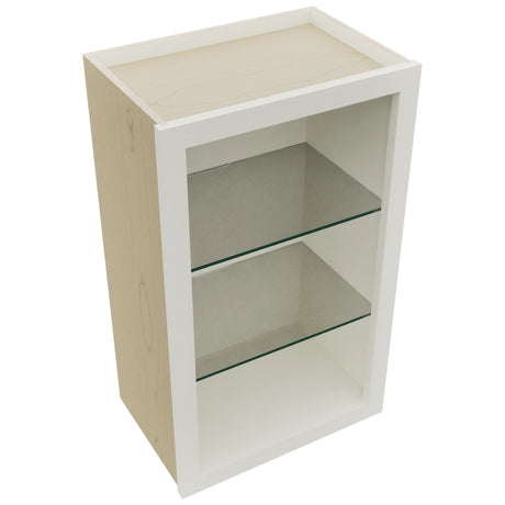 Fabuwood Dove NDW1830 Wall Standard No Door Cabinet, Top View