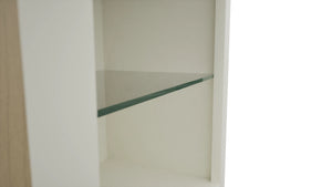 Fabuwood Dove NDW1830 Wall Standard No Door Cabinet, Detail View
