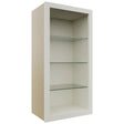 Fabuwood Dove NDW1836 Wall Standard No Door Cabinet, Front View