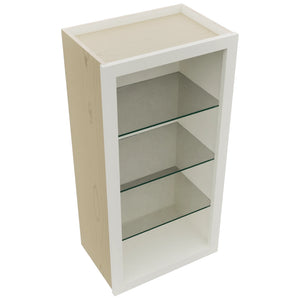 Fabuwood Dove NDW1836 Wall Standard No Door Cabinet, Top View