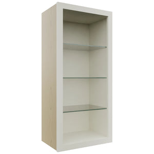 Fabuwood Dove NDW1839 Wall Standard No Door Cabinet, Front View