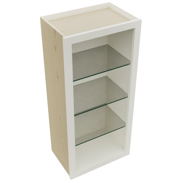 Fabuwood Dove NDW1839 Wall Standard No Door Cabinet, Top View