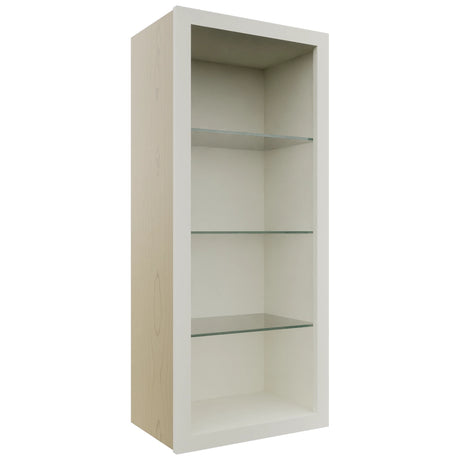 Fabuwood Dove NDW1842 Wall Standard No Door Cabinet, Front View