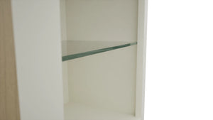 Fabuwood Dove NDW1842 Wall Standard No Door Cabinet, Detail View