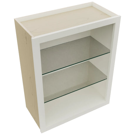 Fabuwood Dove NDW2430 Wall Standard No Door Cabinet, Top View