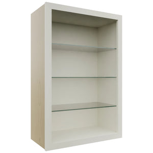 Fabuwood Dove NDW2436 Wall Standard No Door Cabinet, Front View