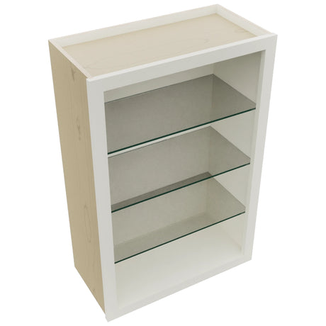 Fabuwood Dove NDW2436 Wall Standard No Door Cabinet, Top View