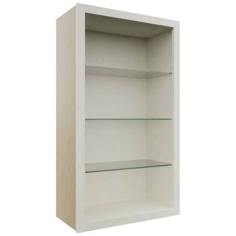 Fabuwood Dove NDW2442 Wall Standard No Door Cabinet, Front View